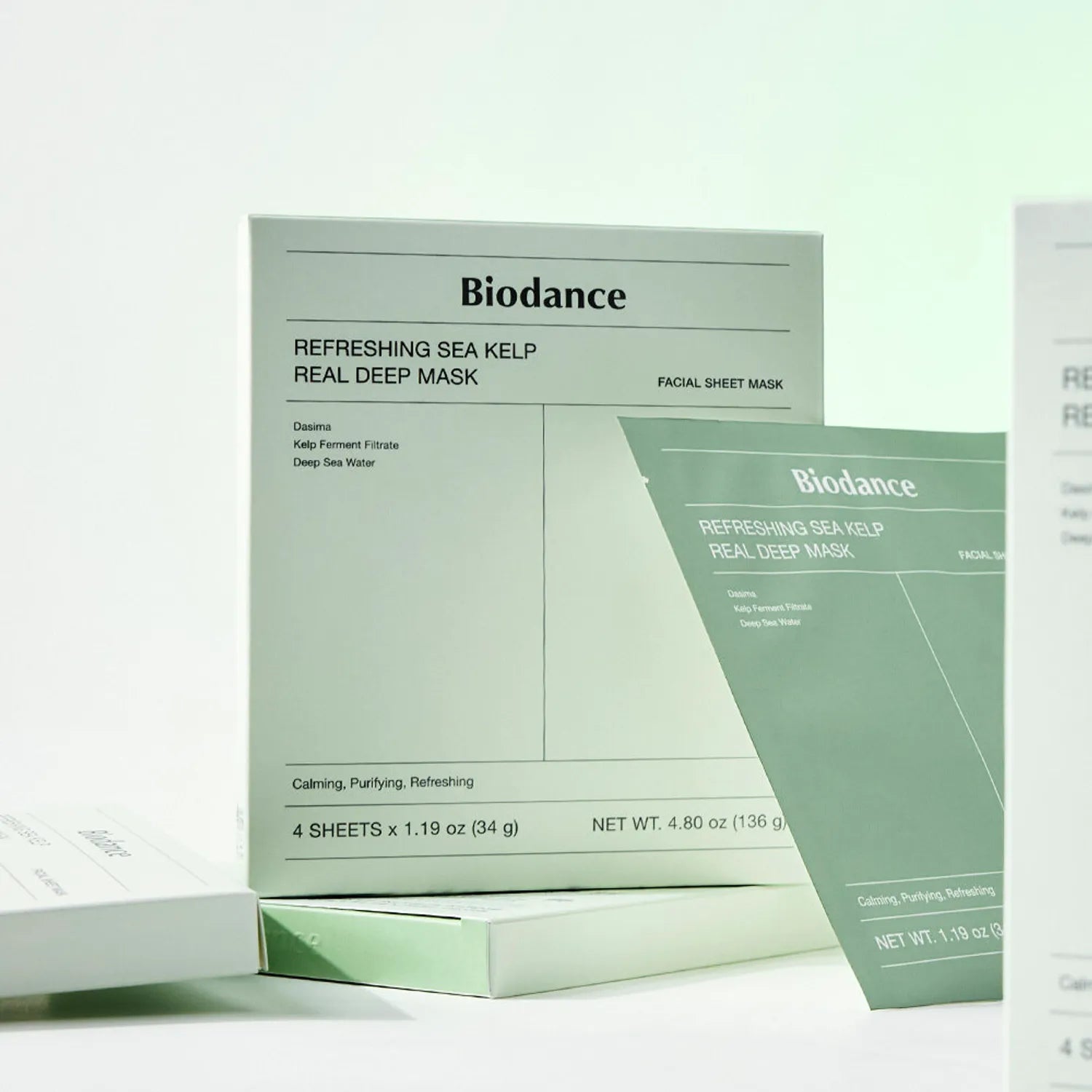 [BIODANCE] REFRESHING SEA KELP REAL DEEP MASK (4 SHEETS)
