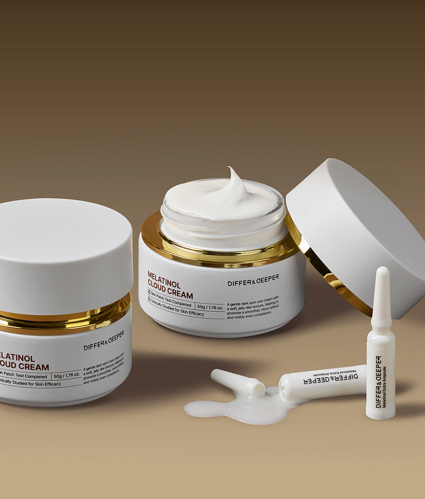 [Differndeeper]Melatinol Cloud Cream 50g, Pieltra Firming Band Cream 50g SET